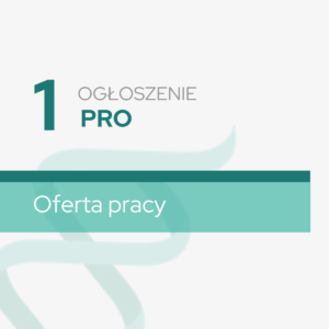 1 ogłoszenie PRO